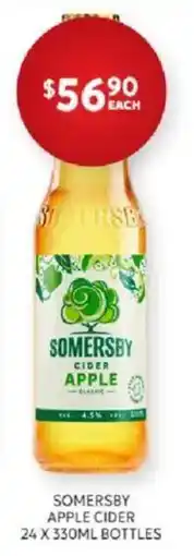 Harry Brown Somersby Apple Cider offer