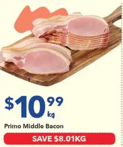Ritchies Primo Middle Bacon offer