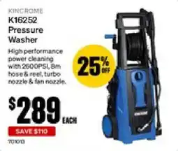 SuperCheap Auto Kincrome Pressure Washer offer