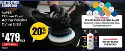 SuperCheap Auto Rupes 125mm Dual Action Polisher 15mm Orbit offer