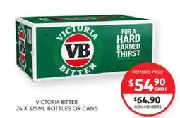 Harry Brown Victoria Bitter offer