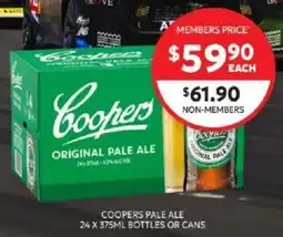 Harry Brown Coopers Original Pale Ale offer