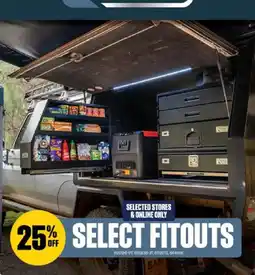 SuperCheap Auto Select Fitouts offer