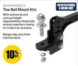 SuperCheap Auto Hayman Reece Tow Ball Mount Kits offer
