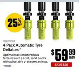 SuperCheap Auto Gricom Automatic Tyre Deflators offer
