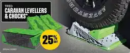 SuperCheap Auto Tred Caravan Levellers & Chocks offer