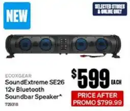SuperCheap Auto EcoXGear SoundExtreme SE26 12v Bluetooth Soundbar Speaker offer