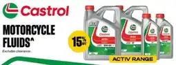 SuperCheap Auto Castrol Motorcycle Fluids offer