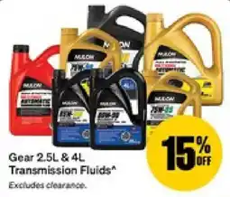 SuperCheap Auto Mobil Gear 2.5L & 4L Transmission Fluids offer