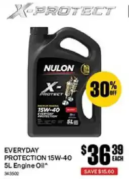 SuperCheap Auto Nulon X-Protect Everyday Protection 15W-40 5L Engine Oil offer