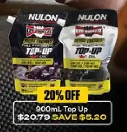 SuperCheap Auto Nulon Top-Up offer