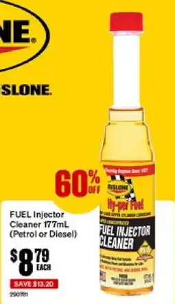 SuperCheap Auto Fuel Injector Cleaner offer