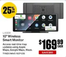 SuperCheap Auto Laser 10" Wireless Smart Monitor offer