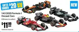 SuperCheap Auto 1:43 2025 Formula 1 Diecast Cars offer