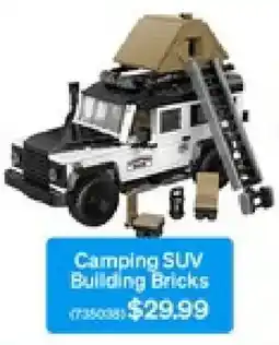 SuperCheap Auto Camping SUV Building Bricks offer