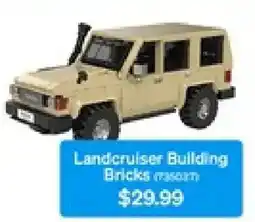 SuperCheap Auto Landcruiser Building Bricks offer
