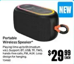 SuperCheap Auto Portable Wireless Speaker offer