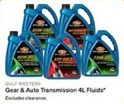 SuperCheap Auto Gulf Western Gear & Auto Transmission 4L Fluids offer