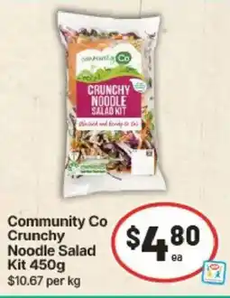 IGA Community Co Crunchy Noodle Salad Kit offer