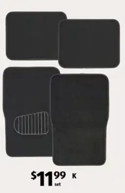 ALDI Carpet Car Mats offer