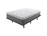 LivingStyles Focus Adjustable Motion Bed Base with Charlie Pocket Spring Plush Mattress, Long Single offer