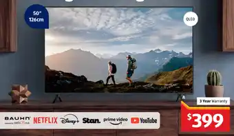 Bauhn 50" QLED webOS Smart TV