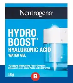 Foodland Neutrogena Hydro Boost offer
