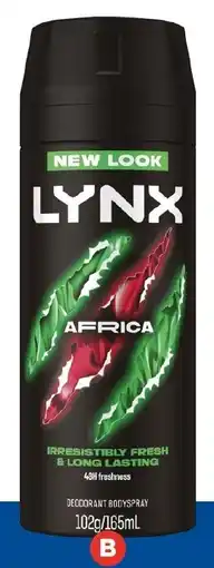 Foodland Lynx Deodorant Body Spray offer