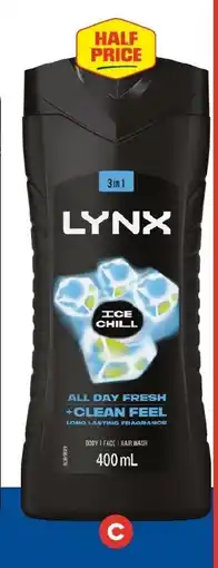 Foodland Lynx Bodywash offer