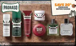 Shaver Shop Proraso entire range offer
