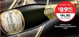 Harry Brown Perrier Jouet Grand Brut Champagne NV offer