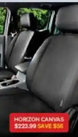 SuperCheap Auto Ilana Horizon Canvas Tailor Made Seat Covers offer