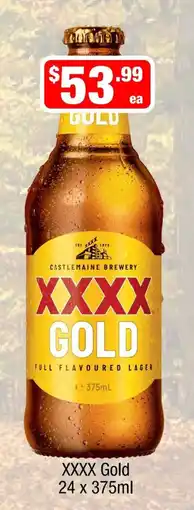 Liquor Stax XXXX Gold offer