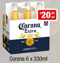 Liquor Stax Corona 6 x 330ml offer