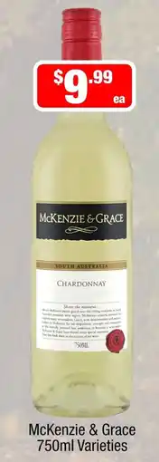 Liquor Stax McKenzie & Grace 750ml Varieties offer