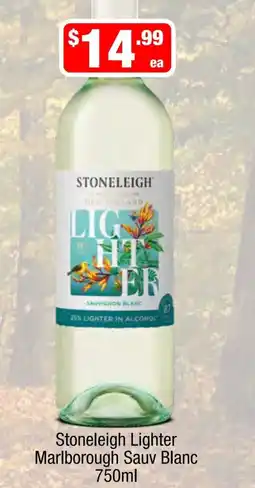 Liquor Stax Stoneleigh Lighter Marlborough Sauv Blanc offer