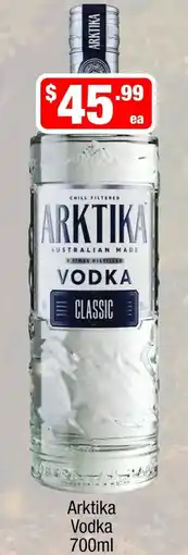 Liquor Stax Arktika Vodka offer