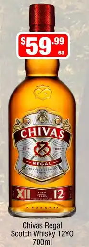 Liquor Stax Chivas Regal Scotch Whisky 12YO offer
