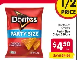 Spar Doritos Party Size offer