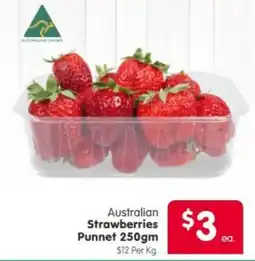 Spar Australian Strawberries offer