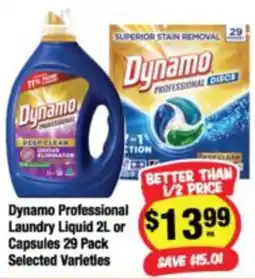 CORNETTS Dynamo Professional Laundry Liquid offer