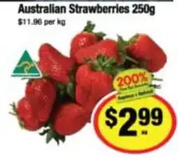 CORNETTS Australian strawberries offer