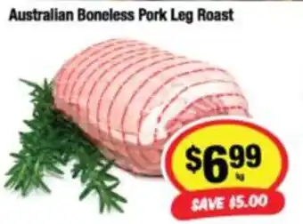Australian Boneless Pork Leg Roast
