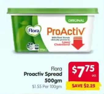 Spar Flora Proactiv Spread offer