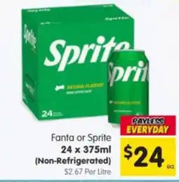 Spar Fanta or Sprite offer