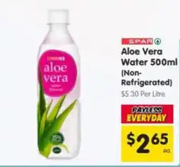 Spar Carnation aloe vera offer