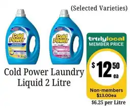 Farmer Jack's Cold Power Laundry Liquid 2 Litre offer