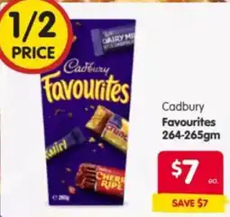 Spar Cadbury Favourites offer