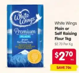 Spar White Wings Premium Plain Flour offer