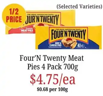 Four'n Twenty Meat Pies